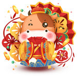 2021 金牛送福 牛年