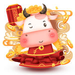 2021 金牛送福 牛年