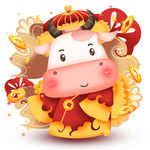 2021 金牛送福 牛年