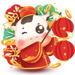 2021 金牛送福 牛年