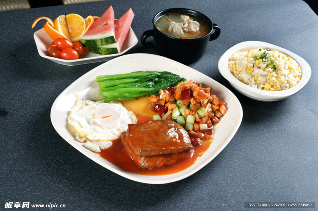 餐生态牛扒饭