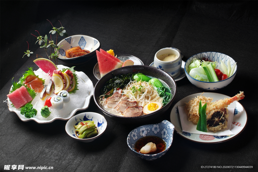 食生鱼片定食