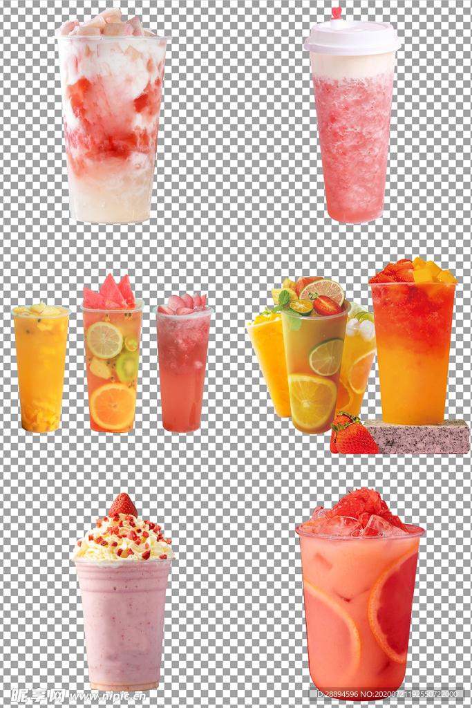 夏日冷饮美味果汁