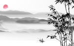 山水画 水墨山水画 意境山水画