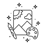 绘画图标