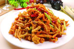 干煸茶树菇
