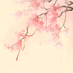 手绘古风花卉