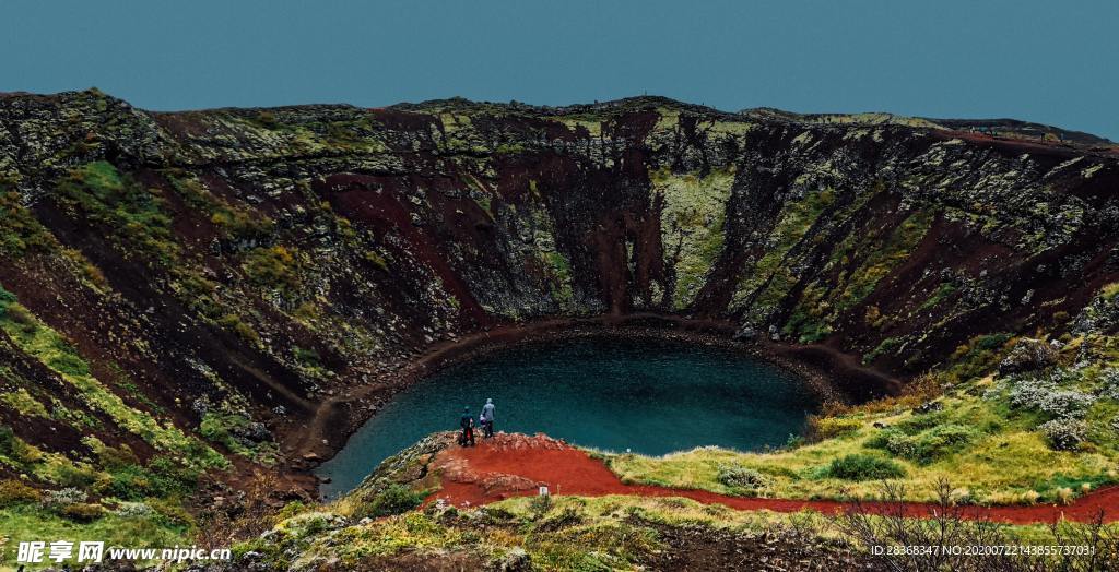火山口