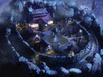 中国风大气插画场景图片