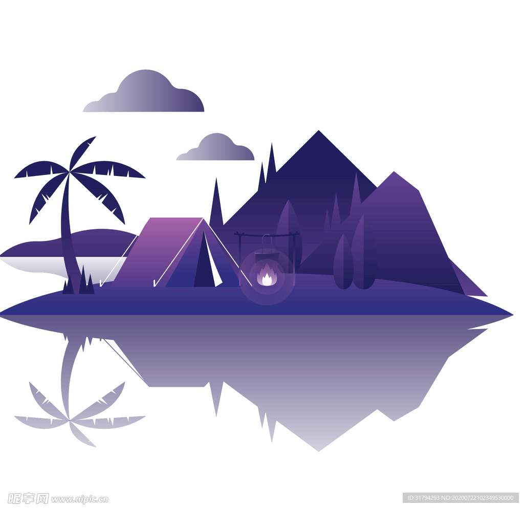 风景插画