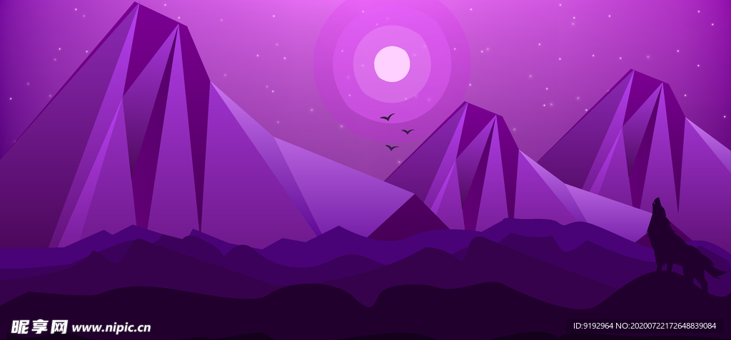 风景插画