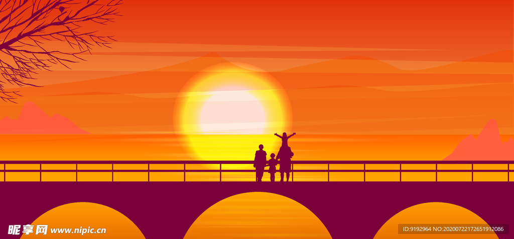 风景插画