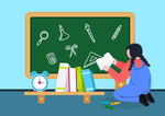 卡通上学