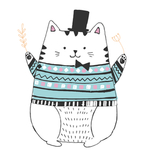 卡通猫咪