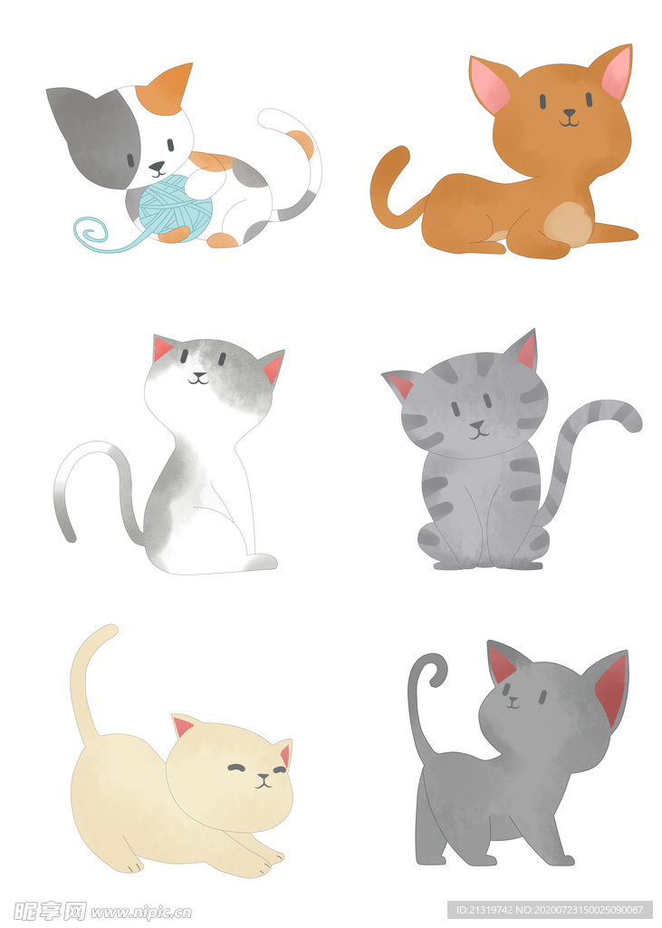 卡通猫咪