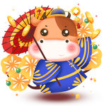 2021 金牛送福 牛年