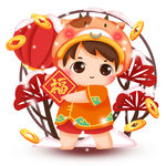 2021 金牛送福 牛年