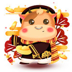 2021 金牛送福 牛年