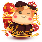2021 金牛送福 牛年