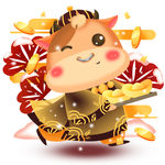 2021 金牛送福 牛年