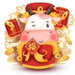 2021 金牛送福 牛年