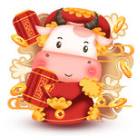 2021 金牛送福 牛年