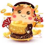 2021 金牛送福 牛年
