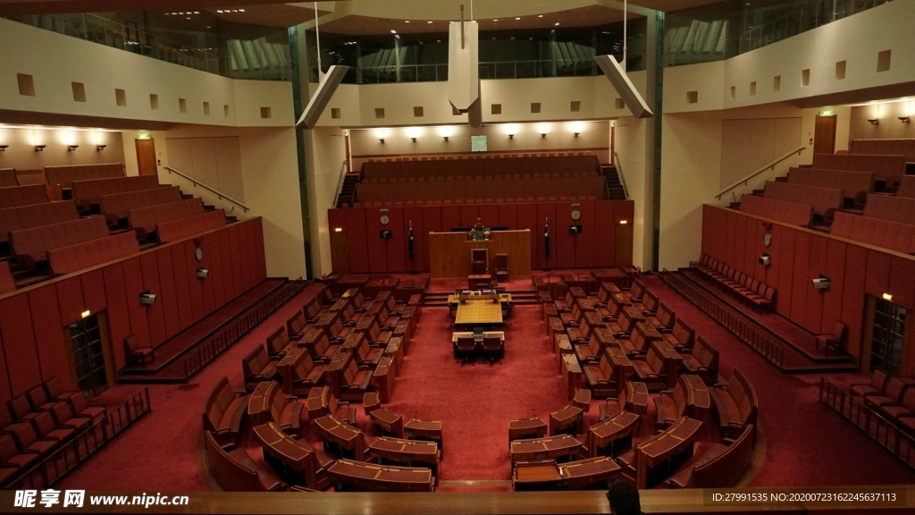 澳大利亚国会下议院正面图片
