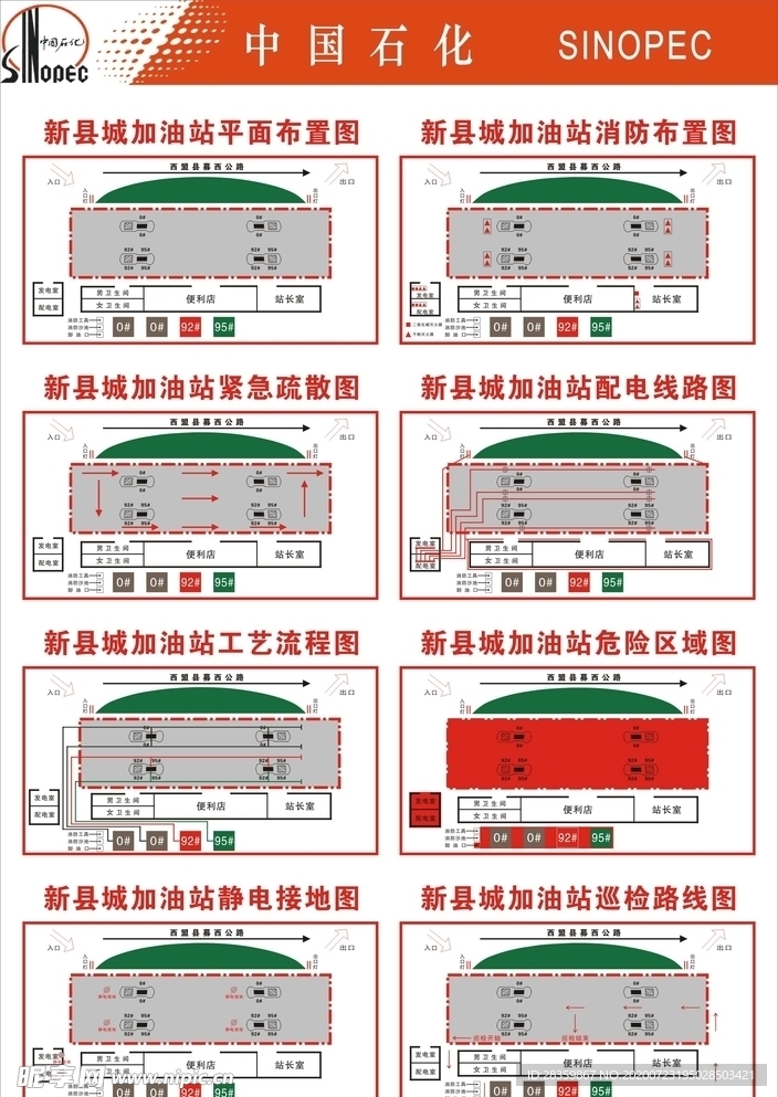 中石化平面图