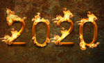 2020火焰字体