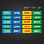 科室牌