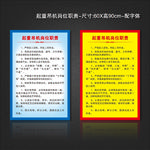 起重吊机岗位职责