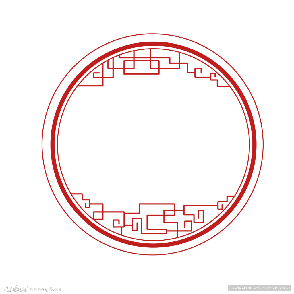 中国风花纹