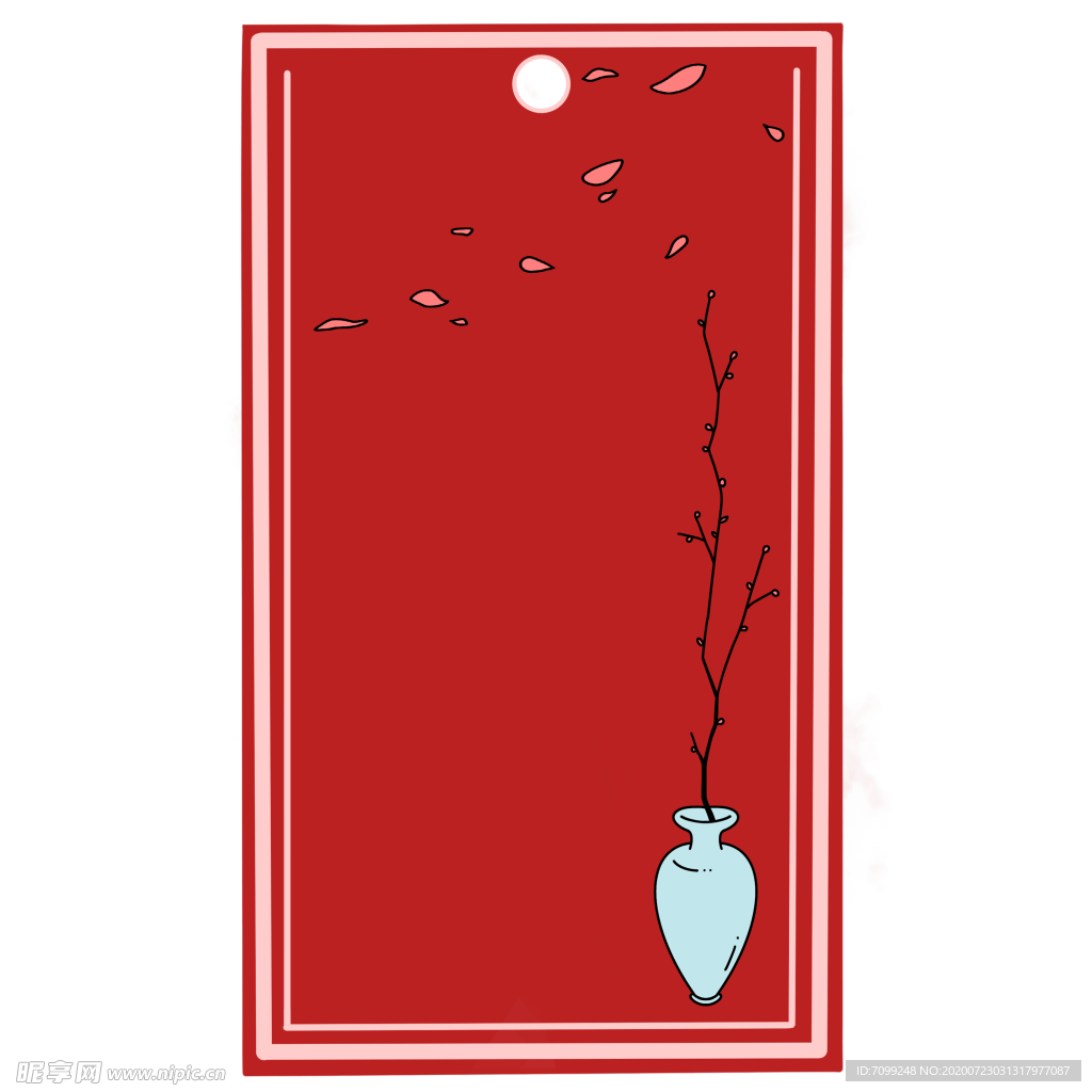 中国风花纹