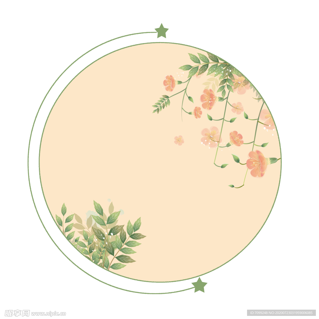 中国风花纹