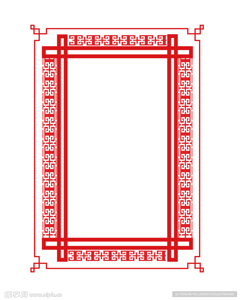 中国风花纹