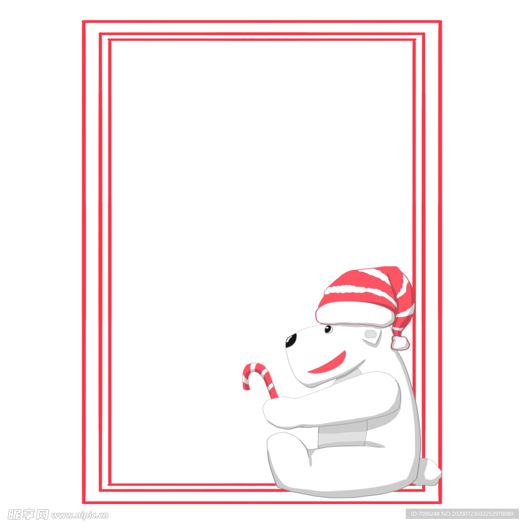 雪人边框