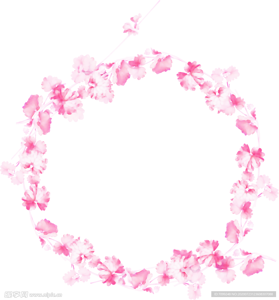 中国风花纹