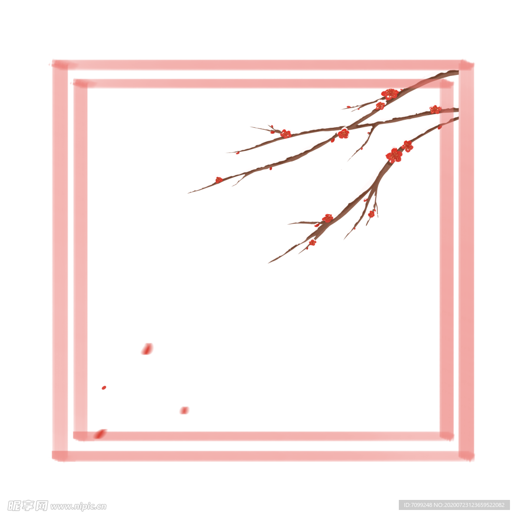 中国风花纹