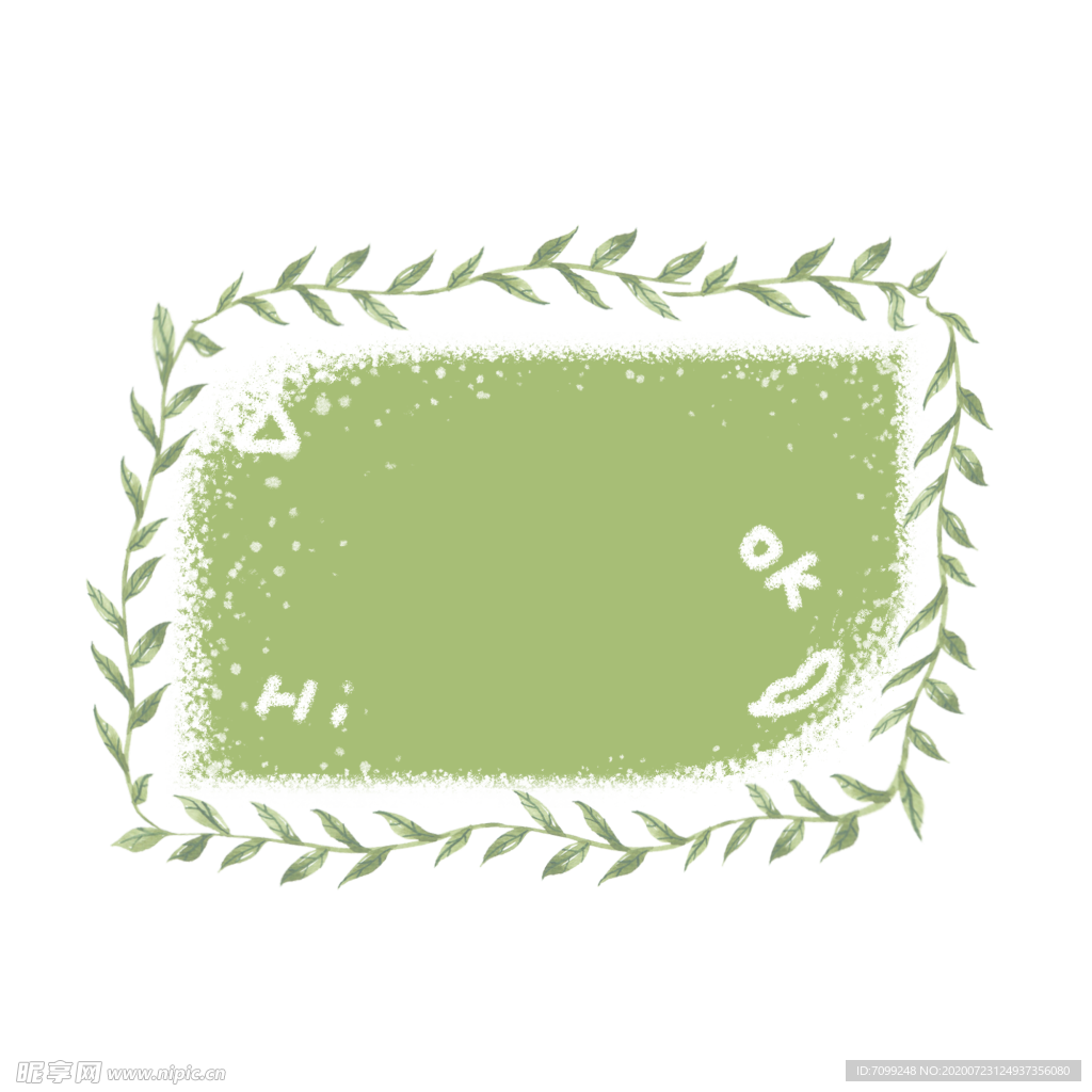 卡通边框