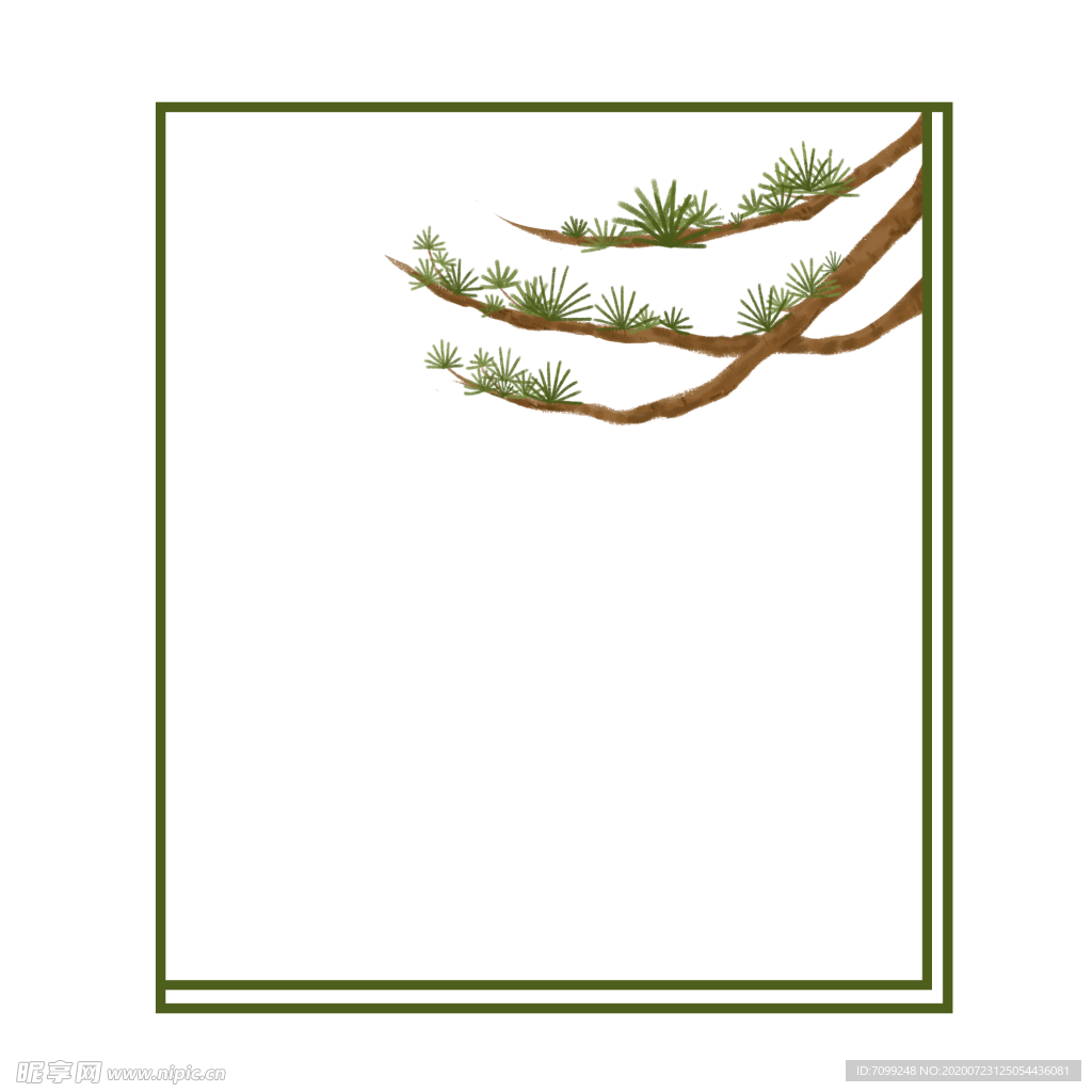 卡通边框卡通对话框