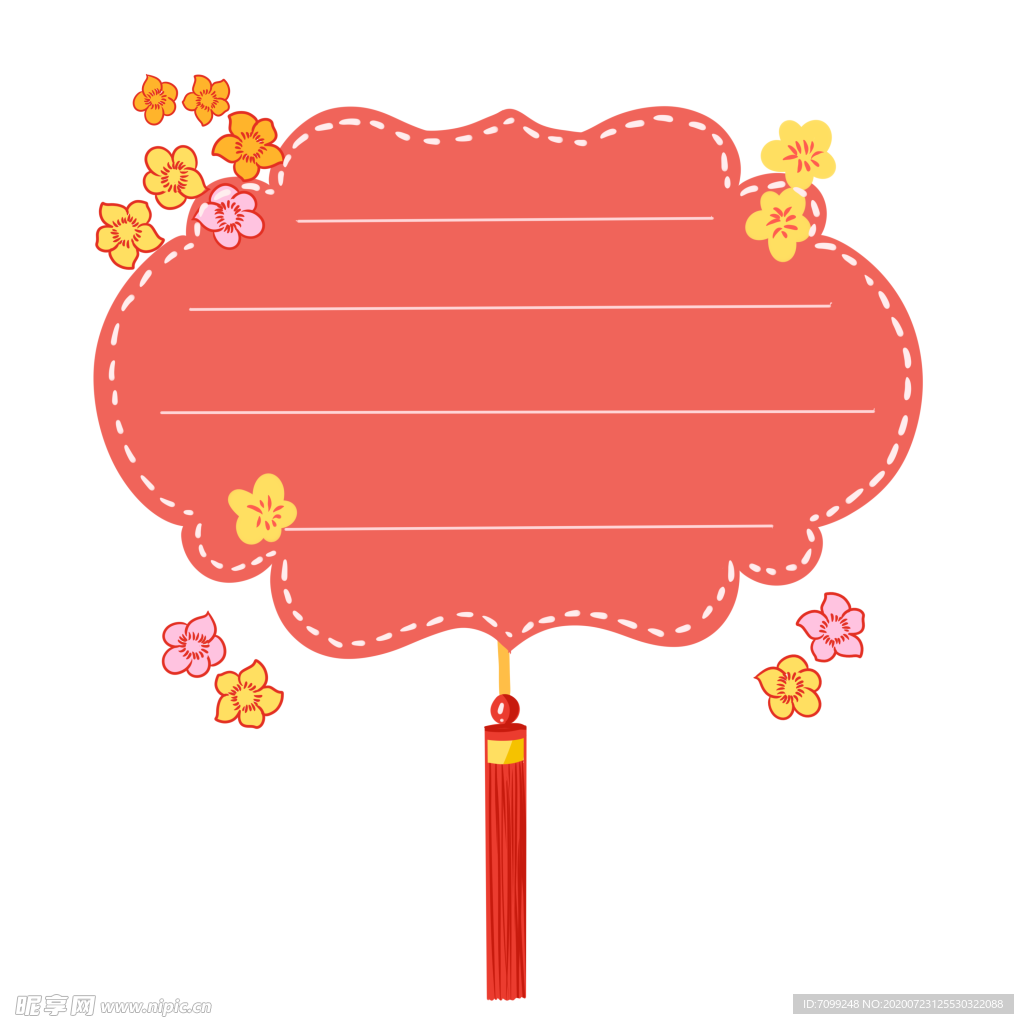 中国风花纹