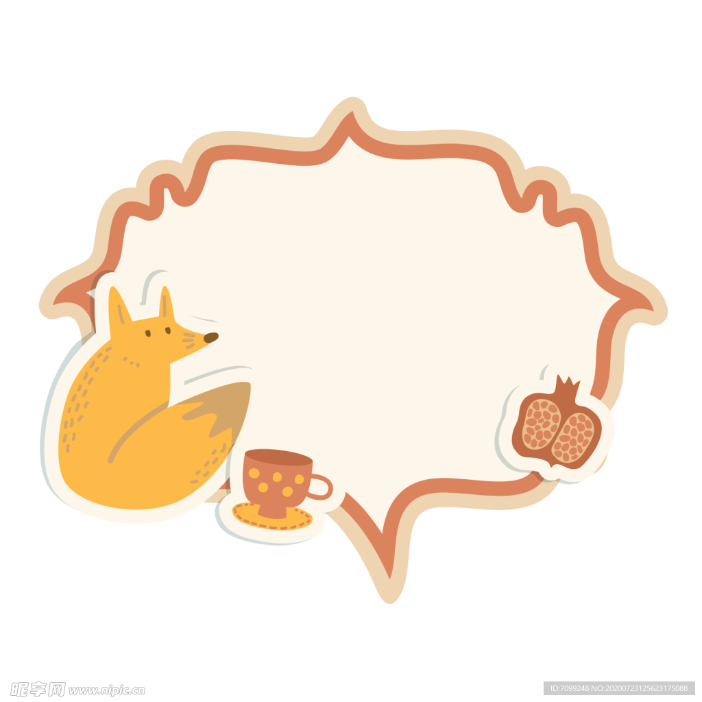 卡通边框
