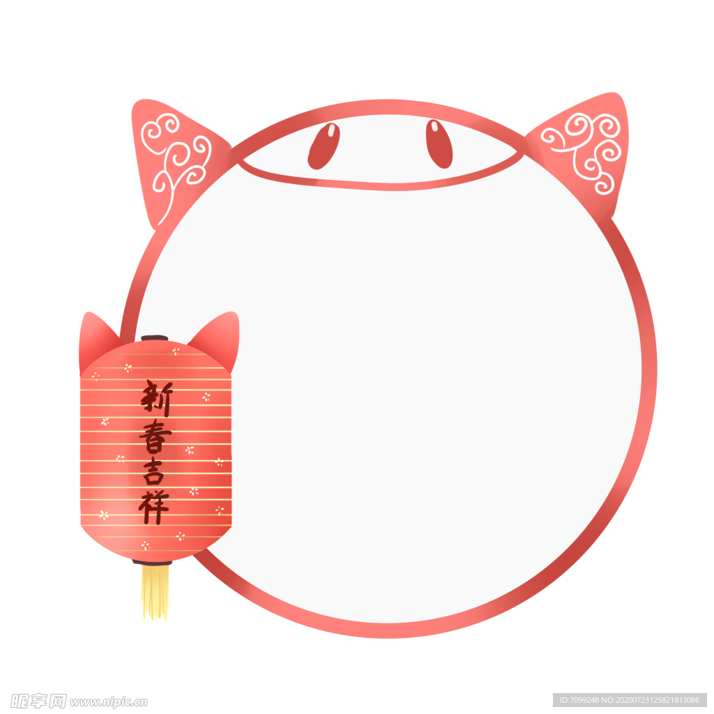 中国风花纹