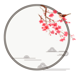 中国风花纹