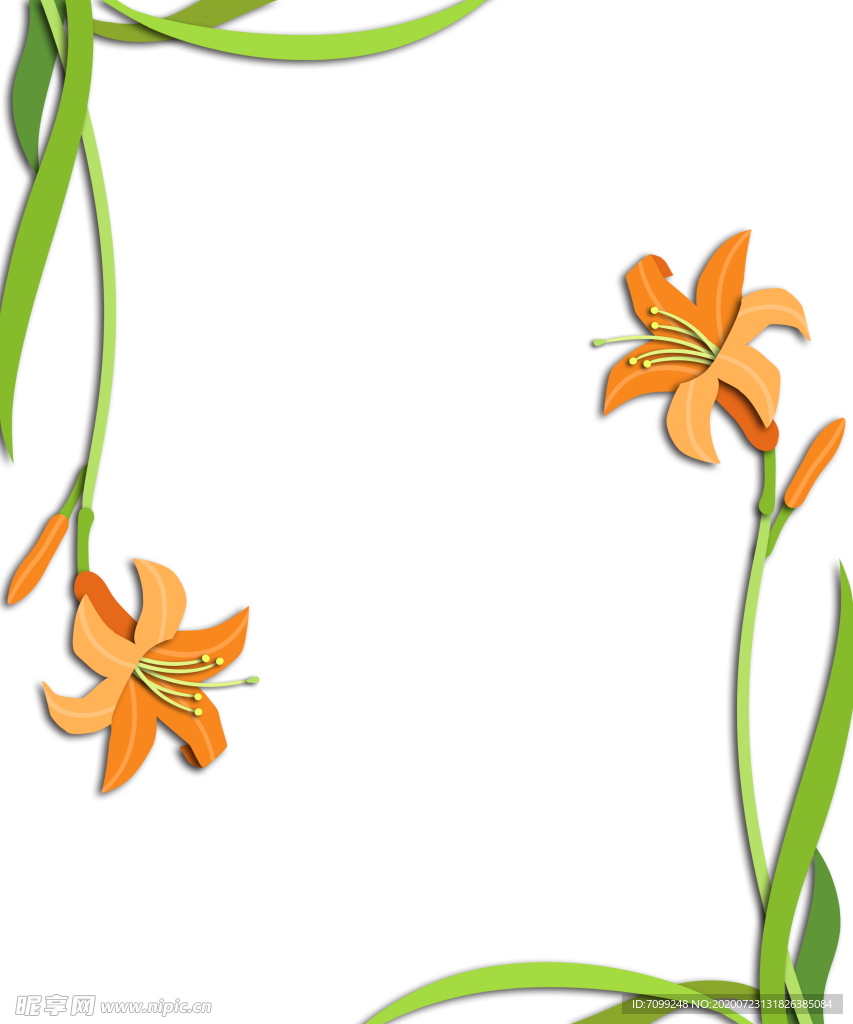 中国风花纹