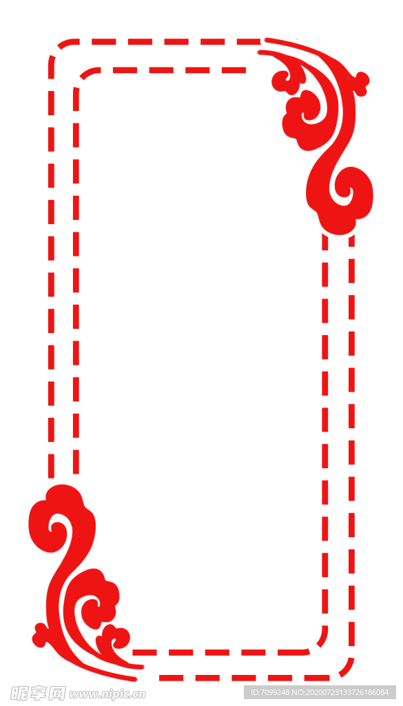 中国风花纹