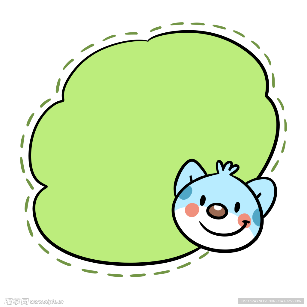 卡通边框