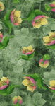 荷花裙子扫描版印花
