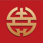 中国风边框 装饰 红色 元素